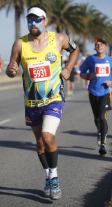 Reasonably comfy at the half way mark