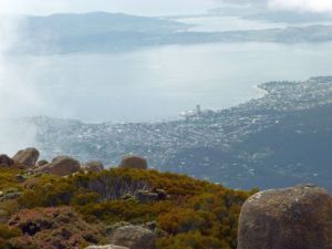 ...and the view at the finish line were worth it